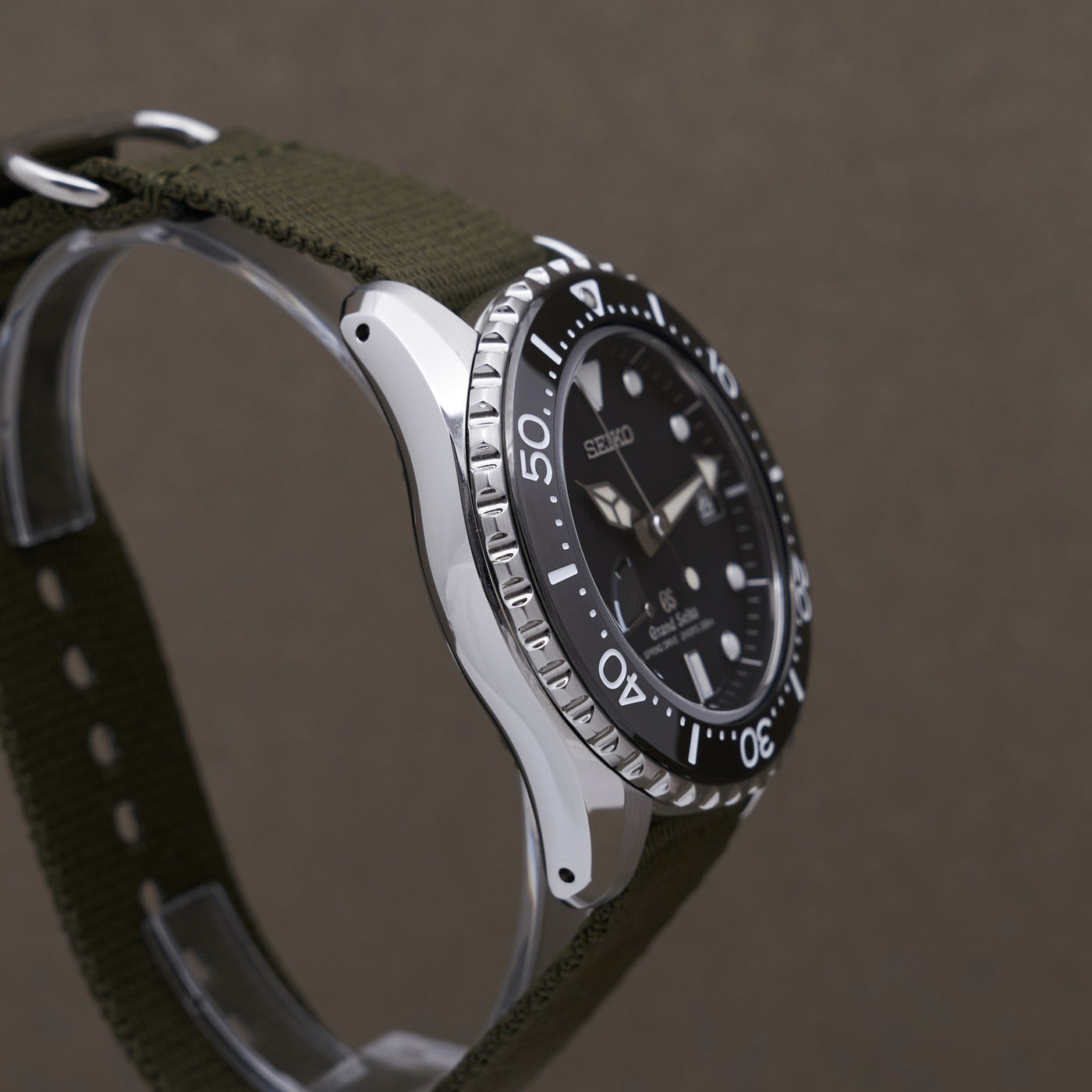 Grand Seiko Spring Drive Diver SBGA029J st. steel case