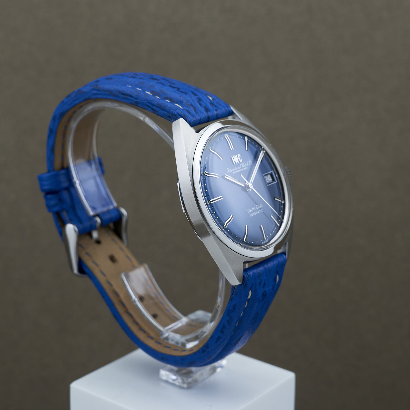 IWC Yacht Club vintage blue dial
